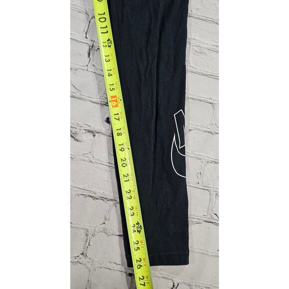 Nike Pro Leg-a-See Club Leggings Printed Black Cotton Spandex 886479 WOMENS SZ M - Picture 11 of 12